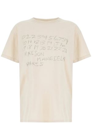 White cotton T-shirt MAISON MARGIELA | S51GC0544S24575119